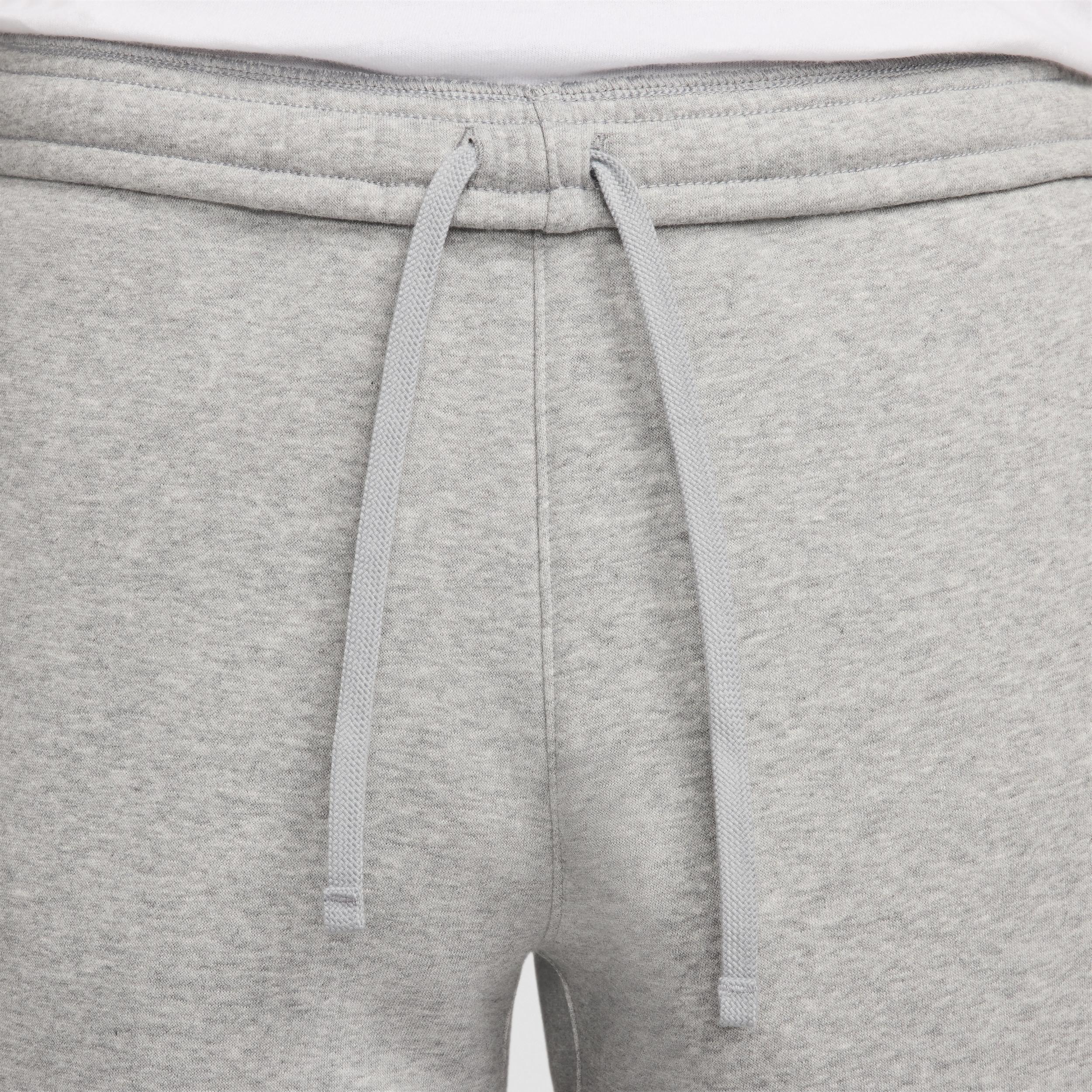 Nike Mens Nike Club BB Fleece Bungee Pants - Mens Grey/Grey Product Image