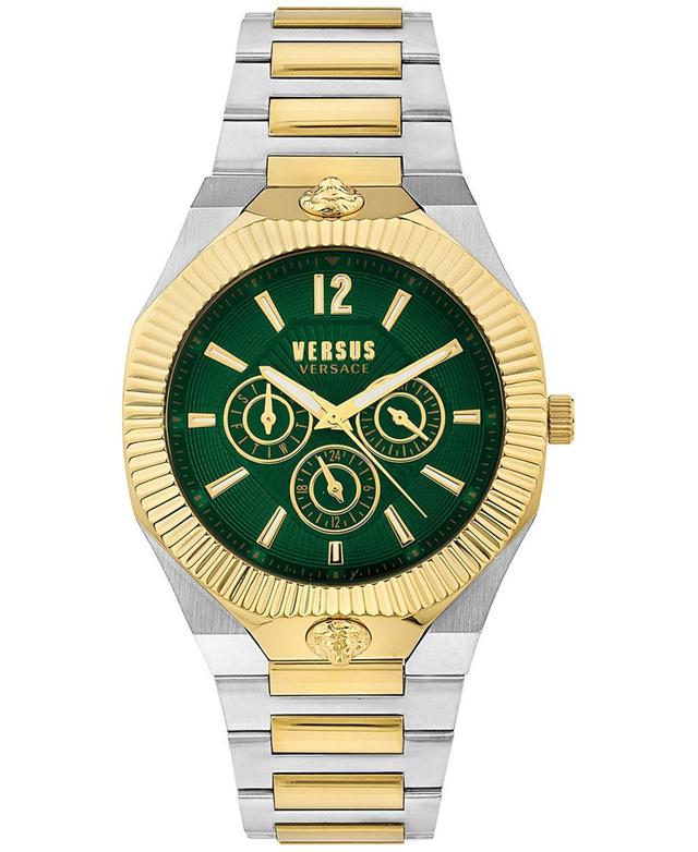 Versace Versus Versace Mens Echo Park Multifunction Gold Stainless Steel Bracelet Watch Product Image