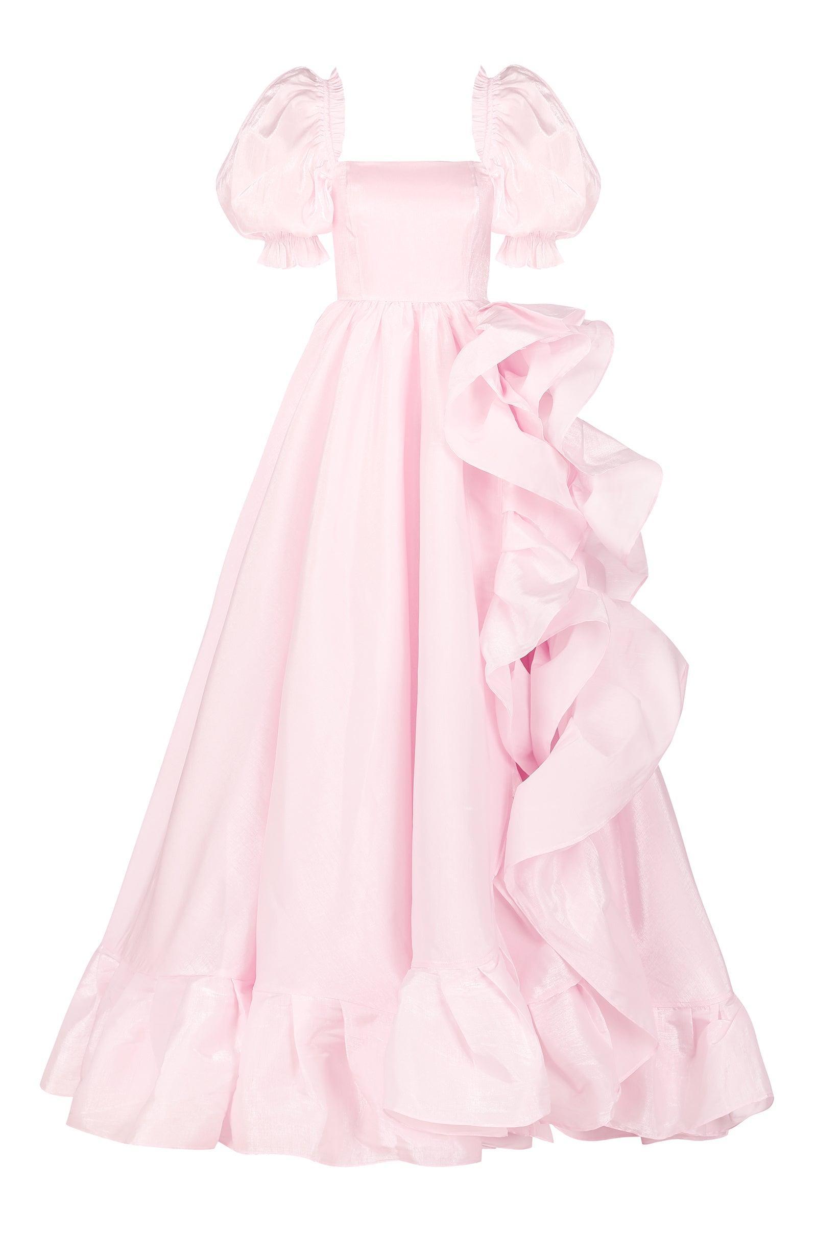 The Ballerina Recycled Ruffle Gown Product Image