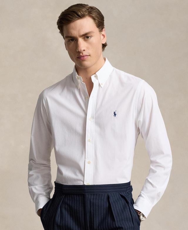 Polo Ralph Lauren Mens Classic-Fit Stretch Poplin Shirt Product Image