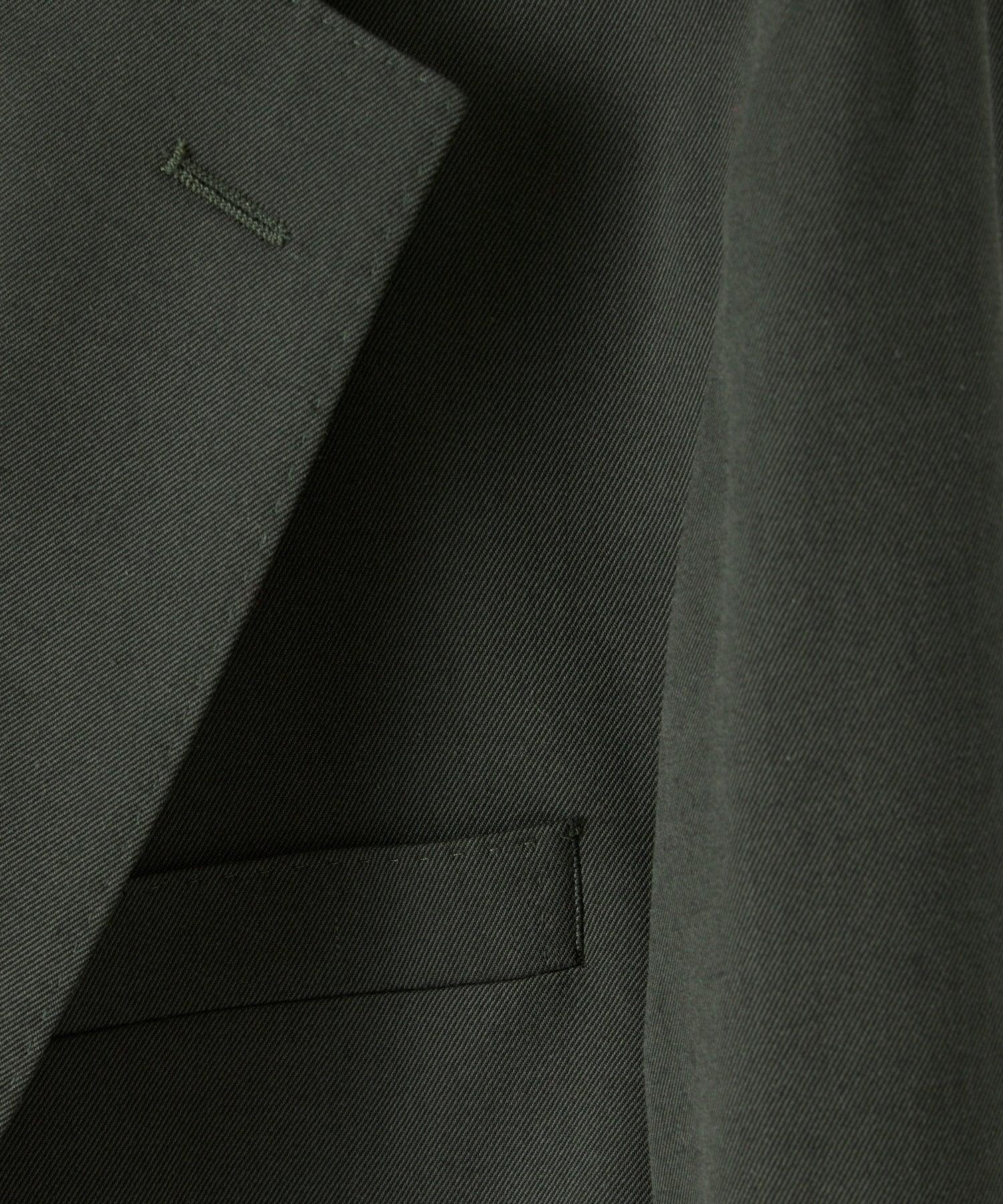 Wool Cotton Madison Suit in Olive Product Image