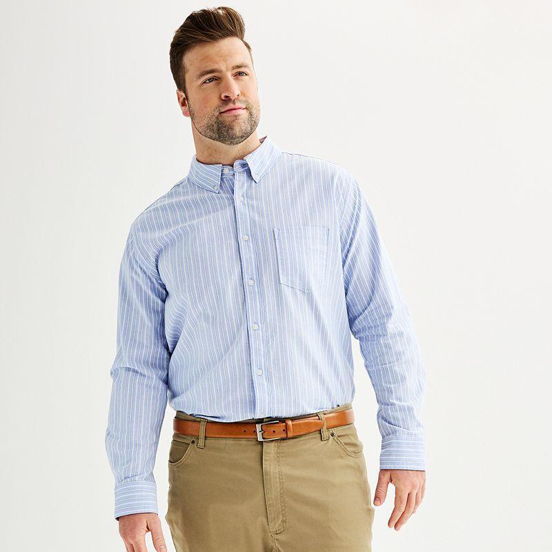 Big & Tall Sonoma Goods For Life Perfect Length Button-Down Shirt, Mens Product Image