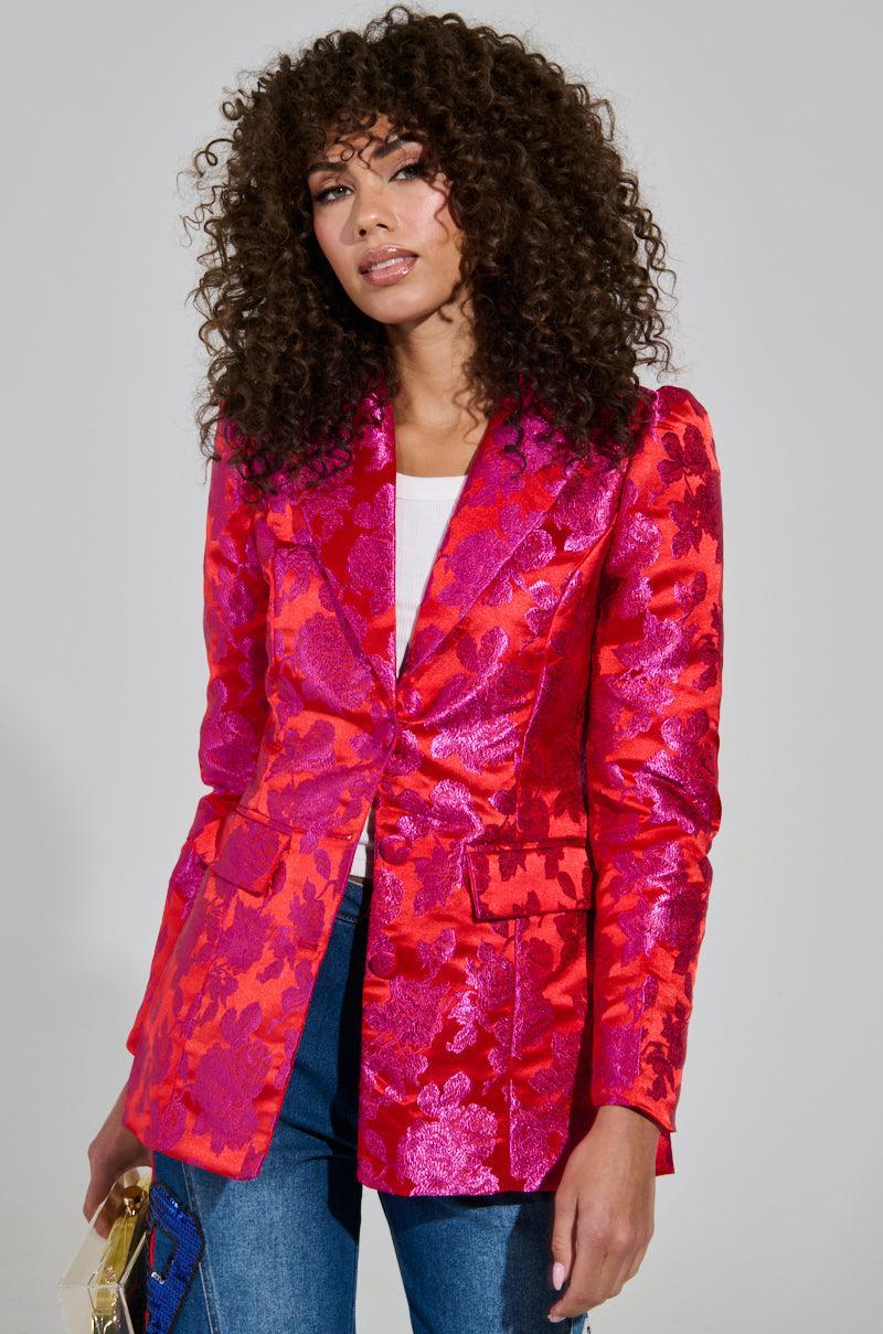 BLOOMING BROCADE BLAZER Product Image