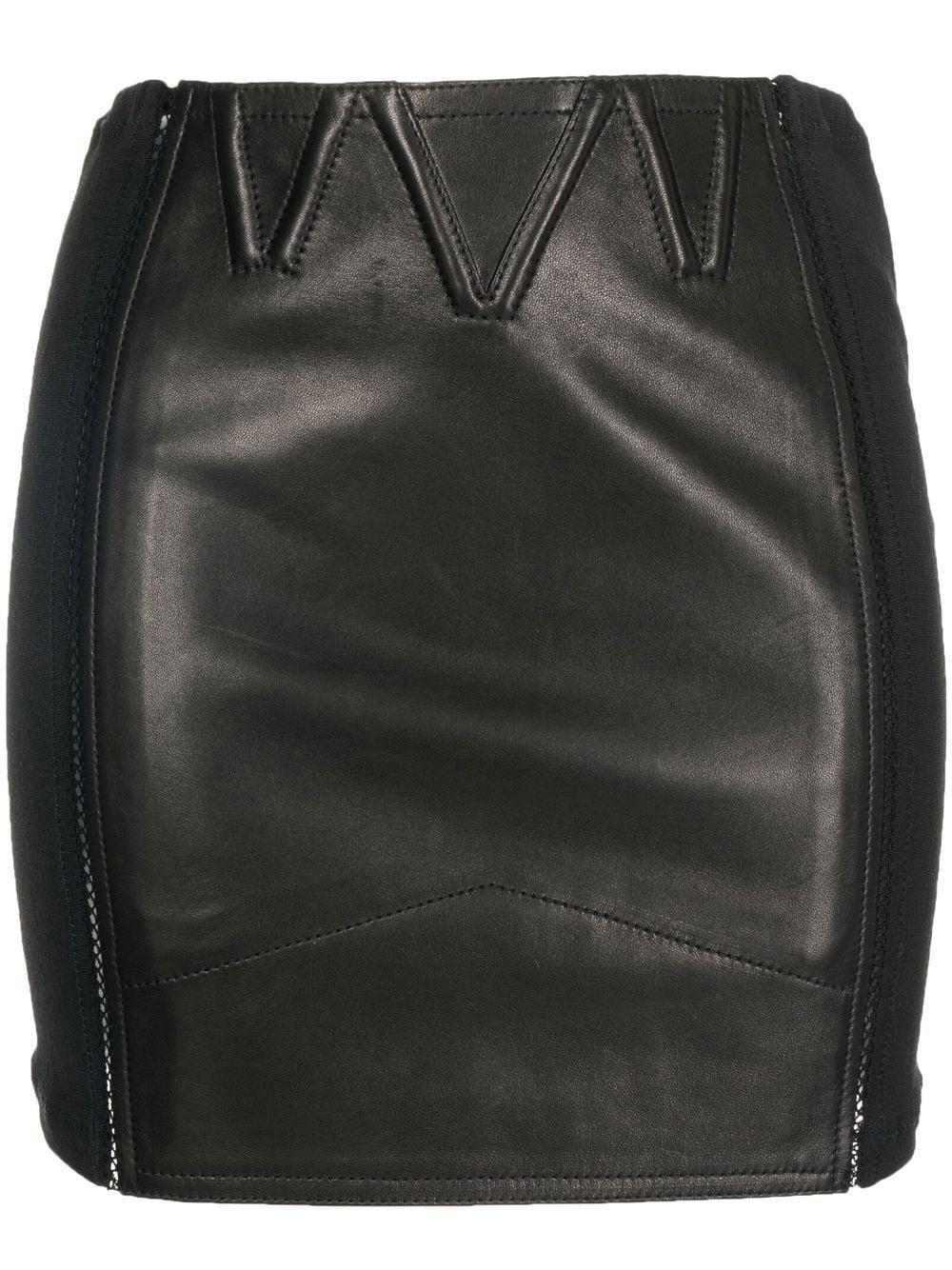 TOM FORD Panelled Mini Skirt In Black Product Image