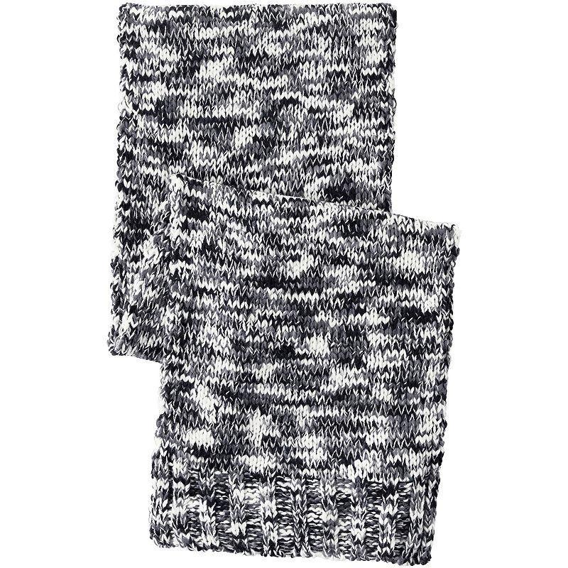 Womens Lands End Space Dye Knit Scarf Product Image