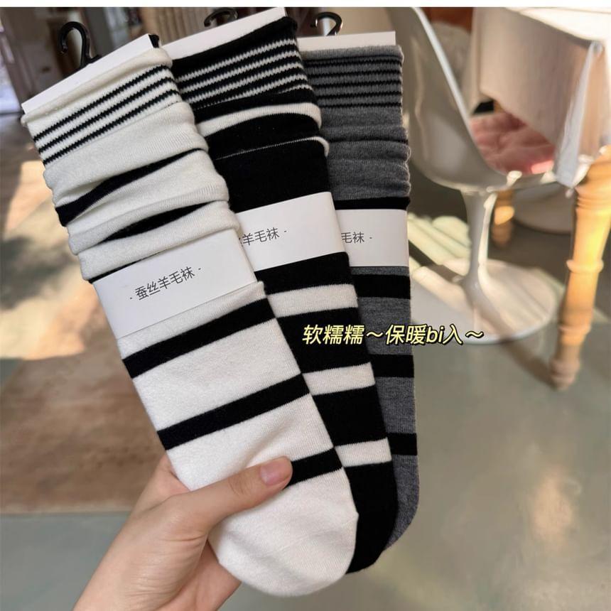 Striped Crew Socks product image