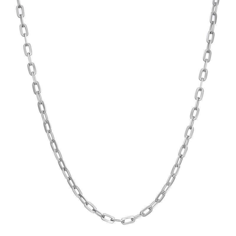 Mens LYNX Stainless Steel Chain Necklace Product Image