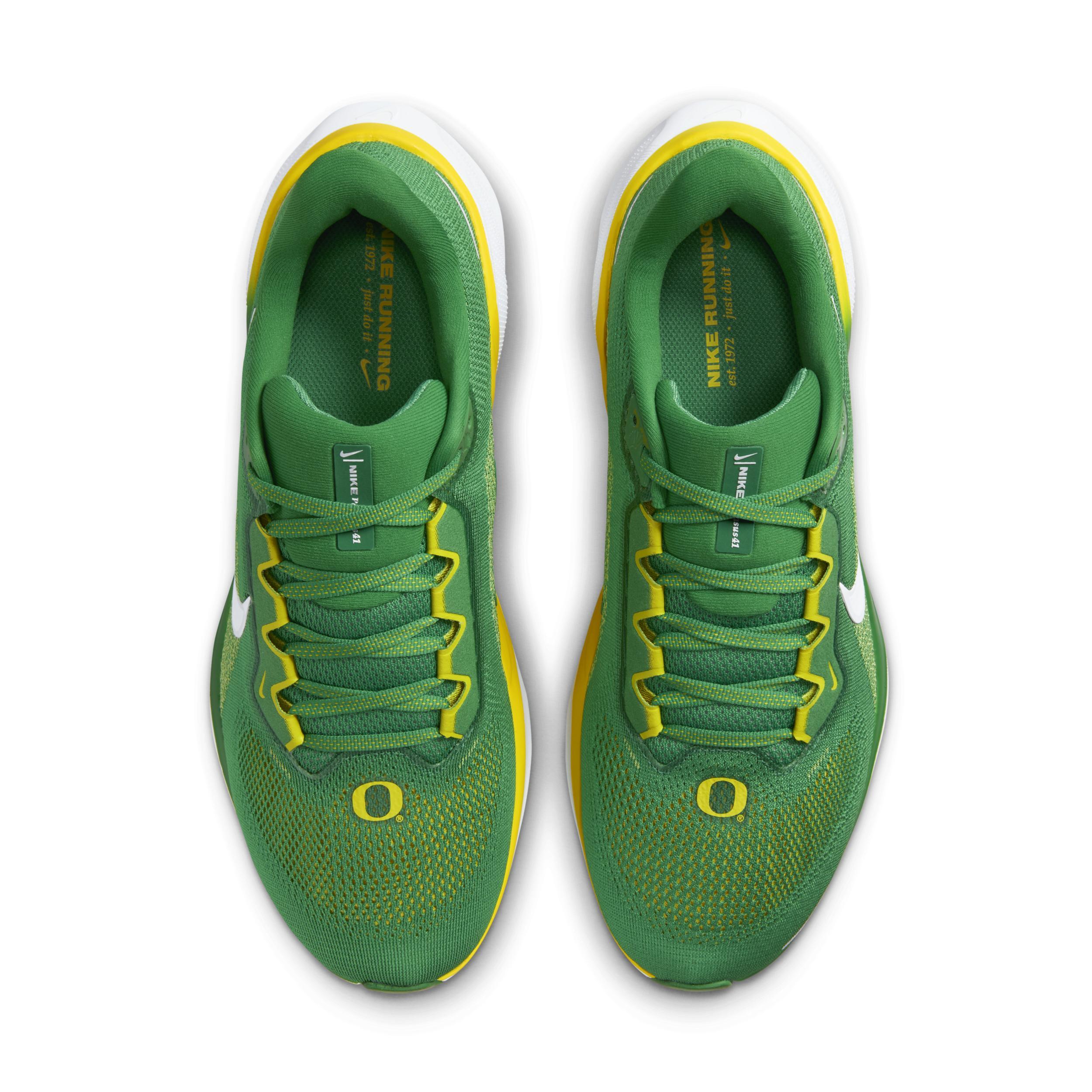 Oregon Pegasus 41 Nike Mens College Road Running Shoes Product Image