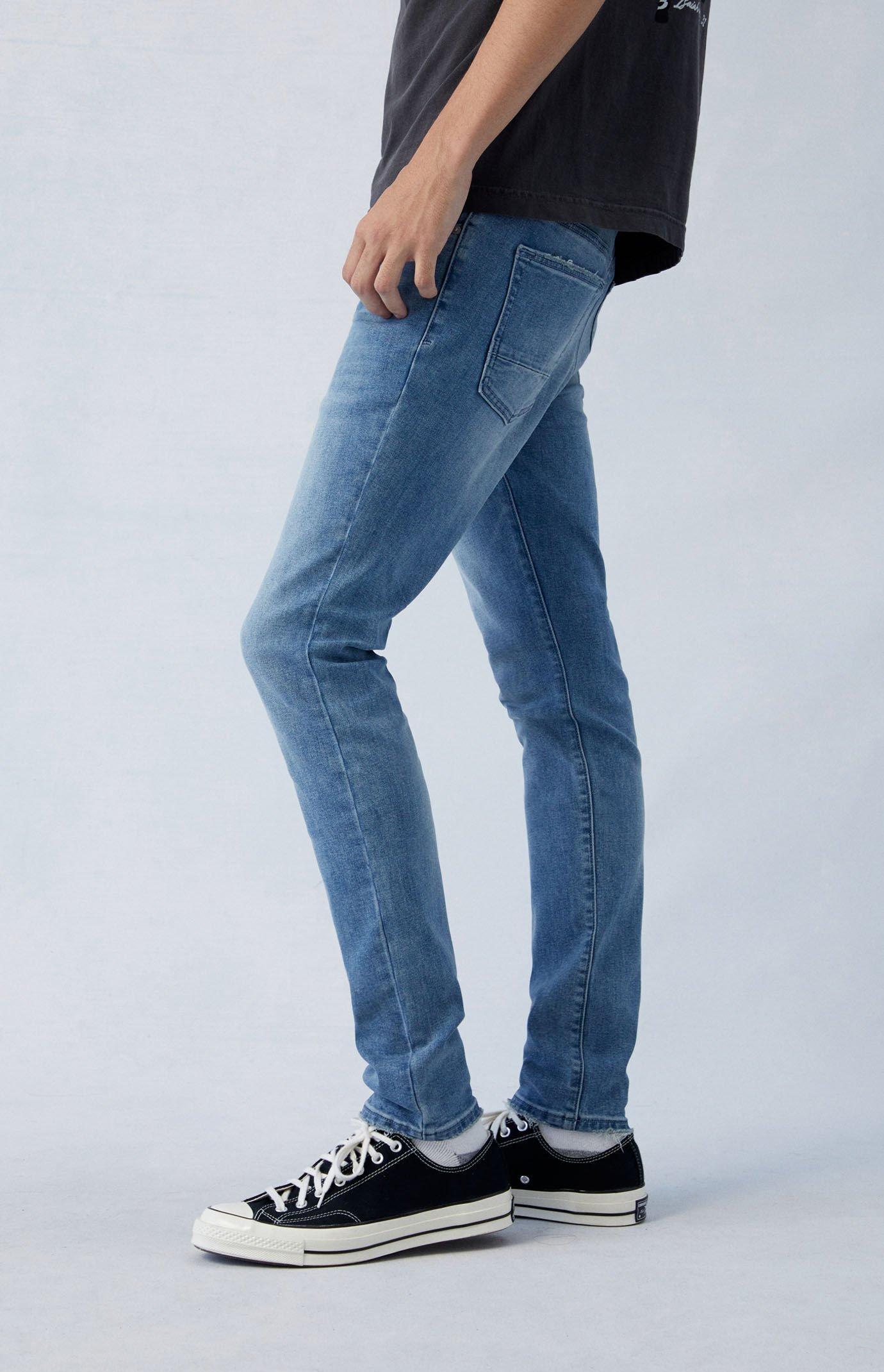 Men's Eco High Stretch Indigo Skinny Jeans 30W x 30L Product Image