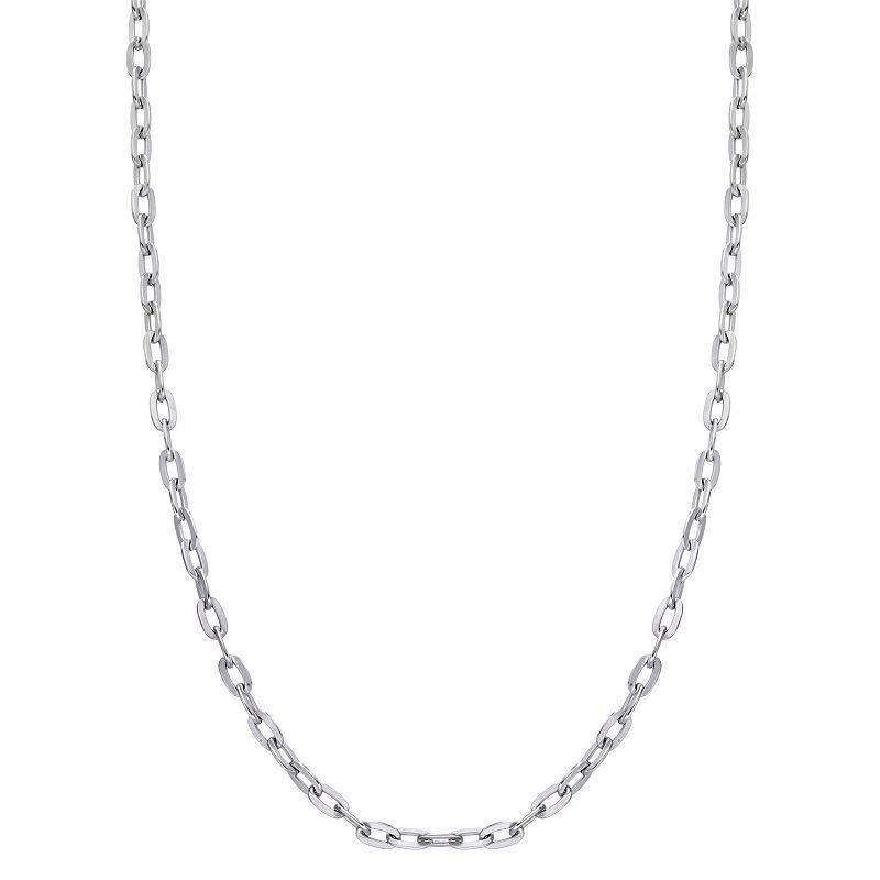 Mens LYNX Stainless Steel Chain Necklace Product Image