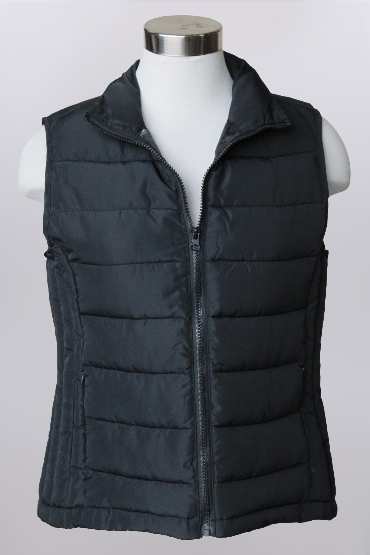 Puffer Vest - red and black Product Image