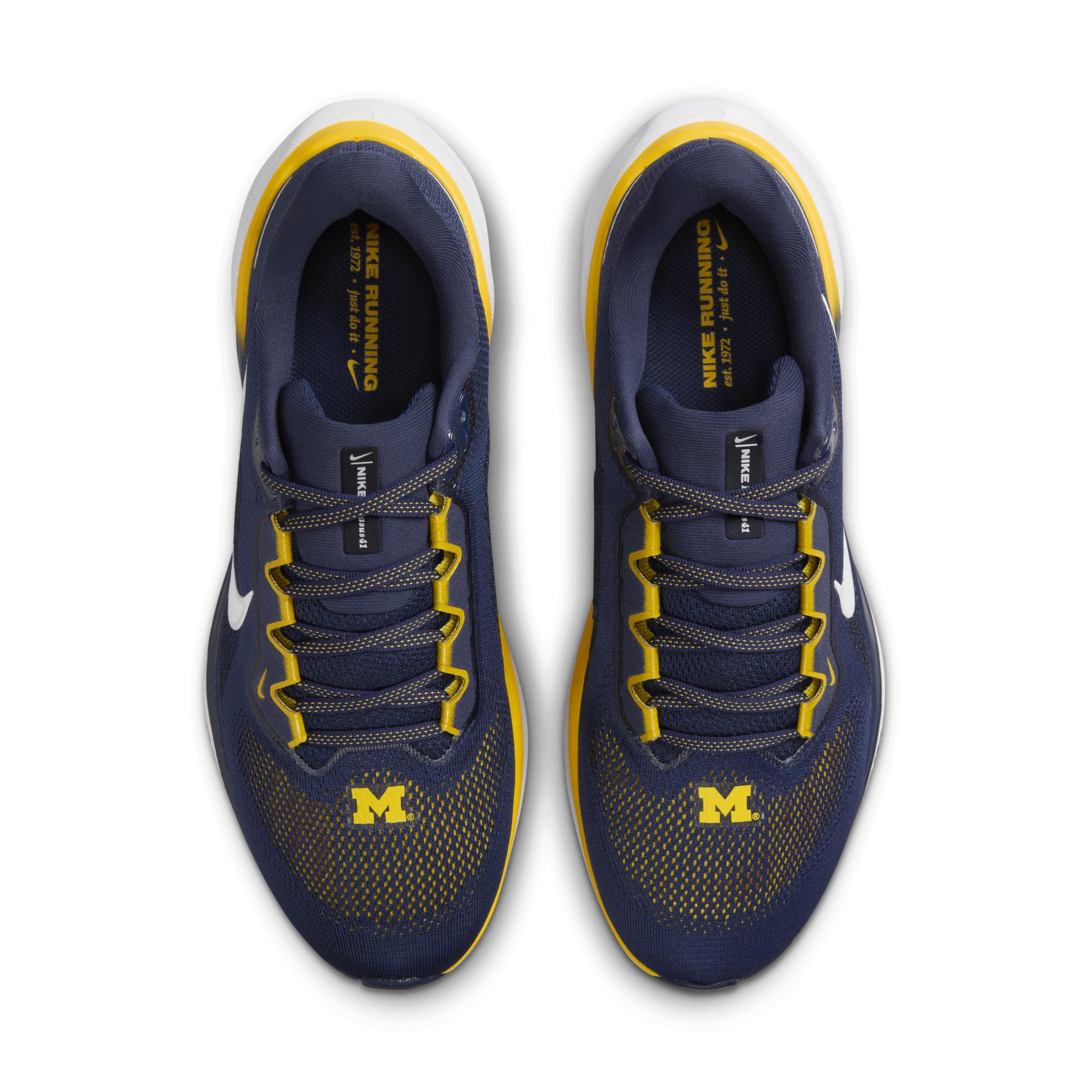 Michigan Pegasus 41 Nike Mens College Road Running Shoes Product Image