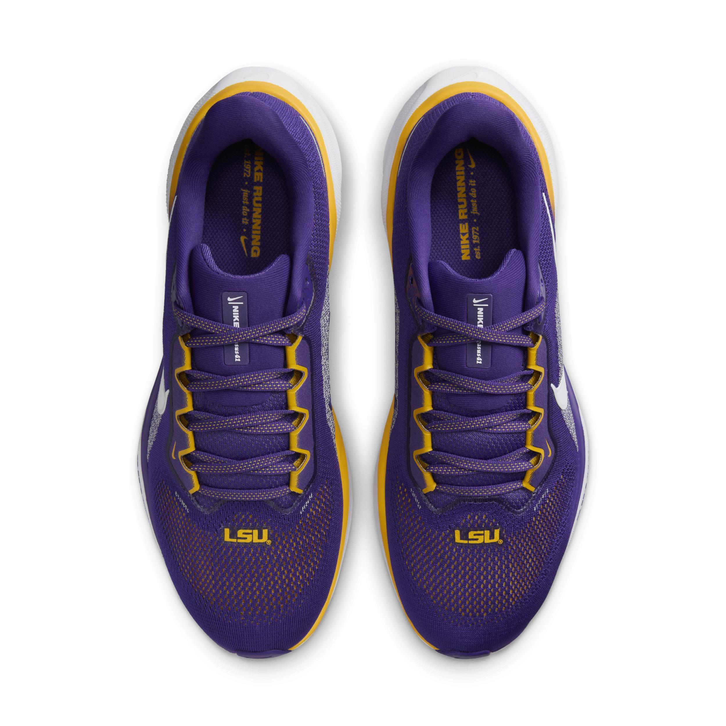 LSU Pegasus 41 Nike Mens College Road Running Shoes Product Image