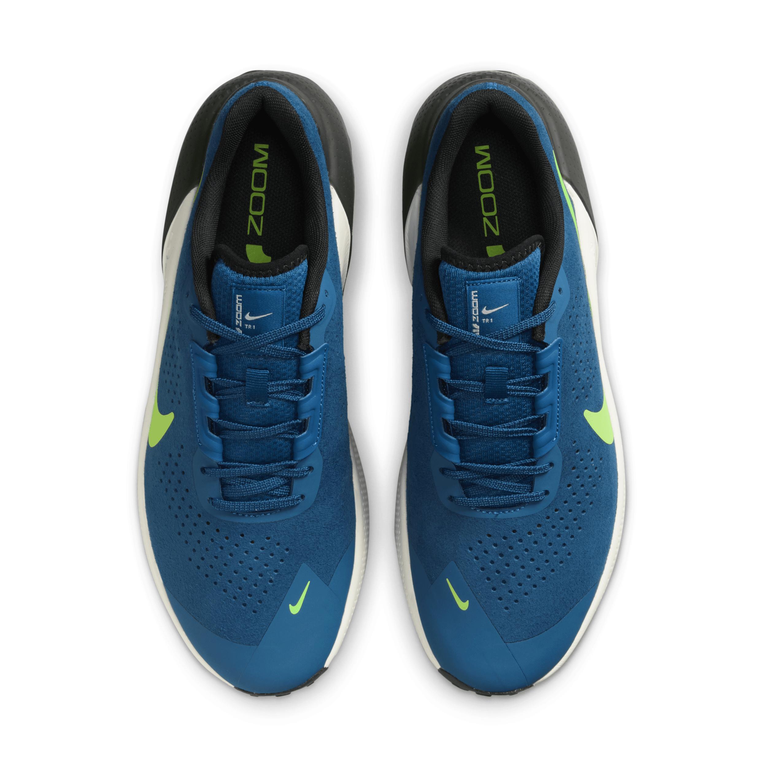 Nike Mens Air Zoom TR 1 - Training Shoes Green/Blue/Black Product Image