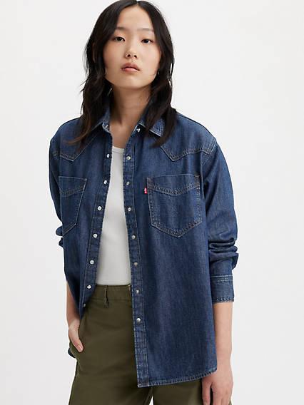 Levi's Western Shirt Chambray - Women's Product Image