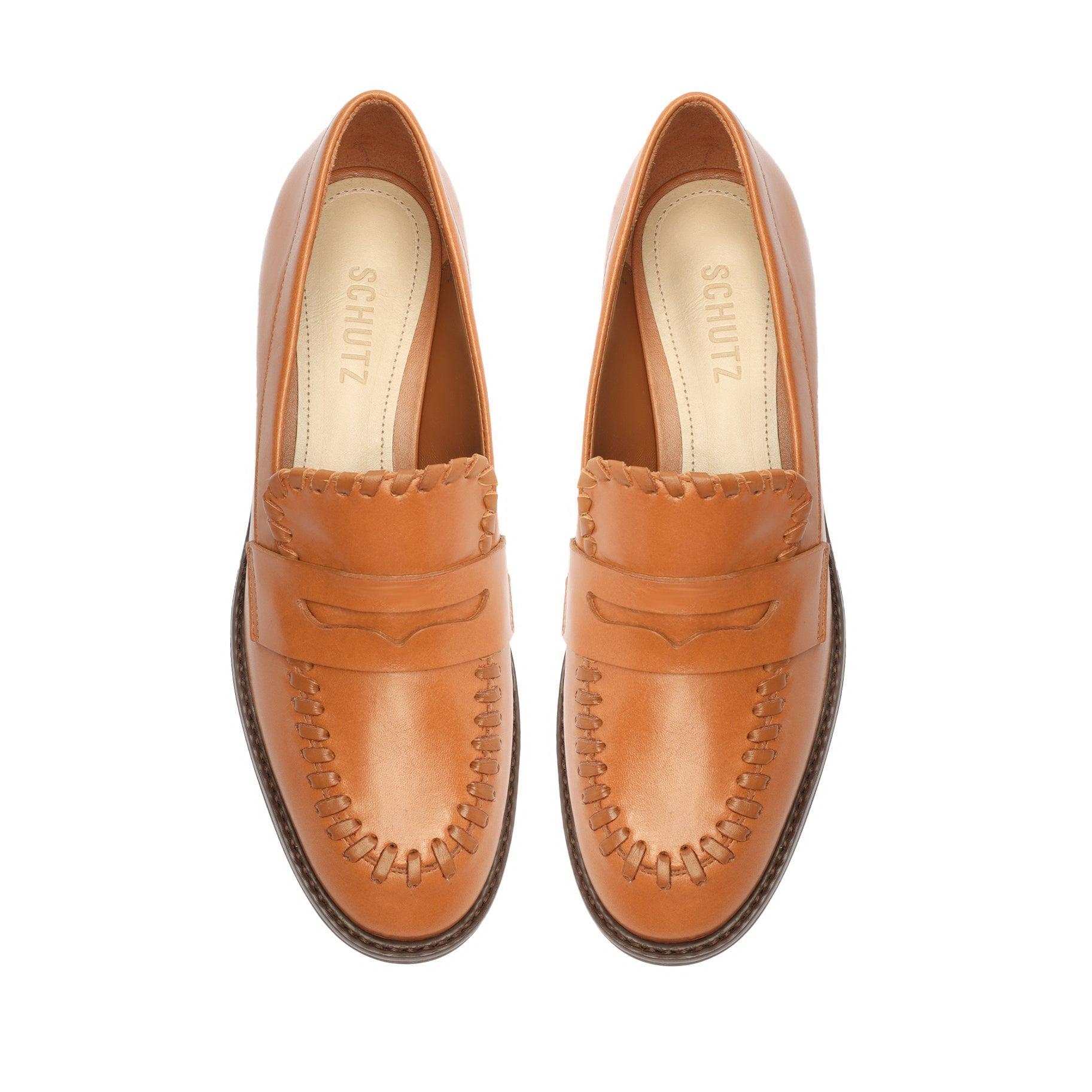 Lenon Leather Flat Female Product Image