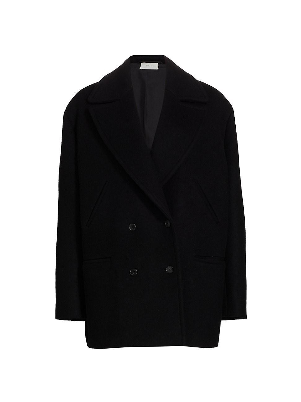 Womens Atis Wool-Blend Peacoat Product Image