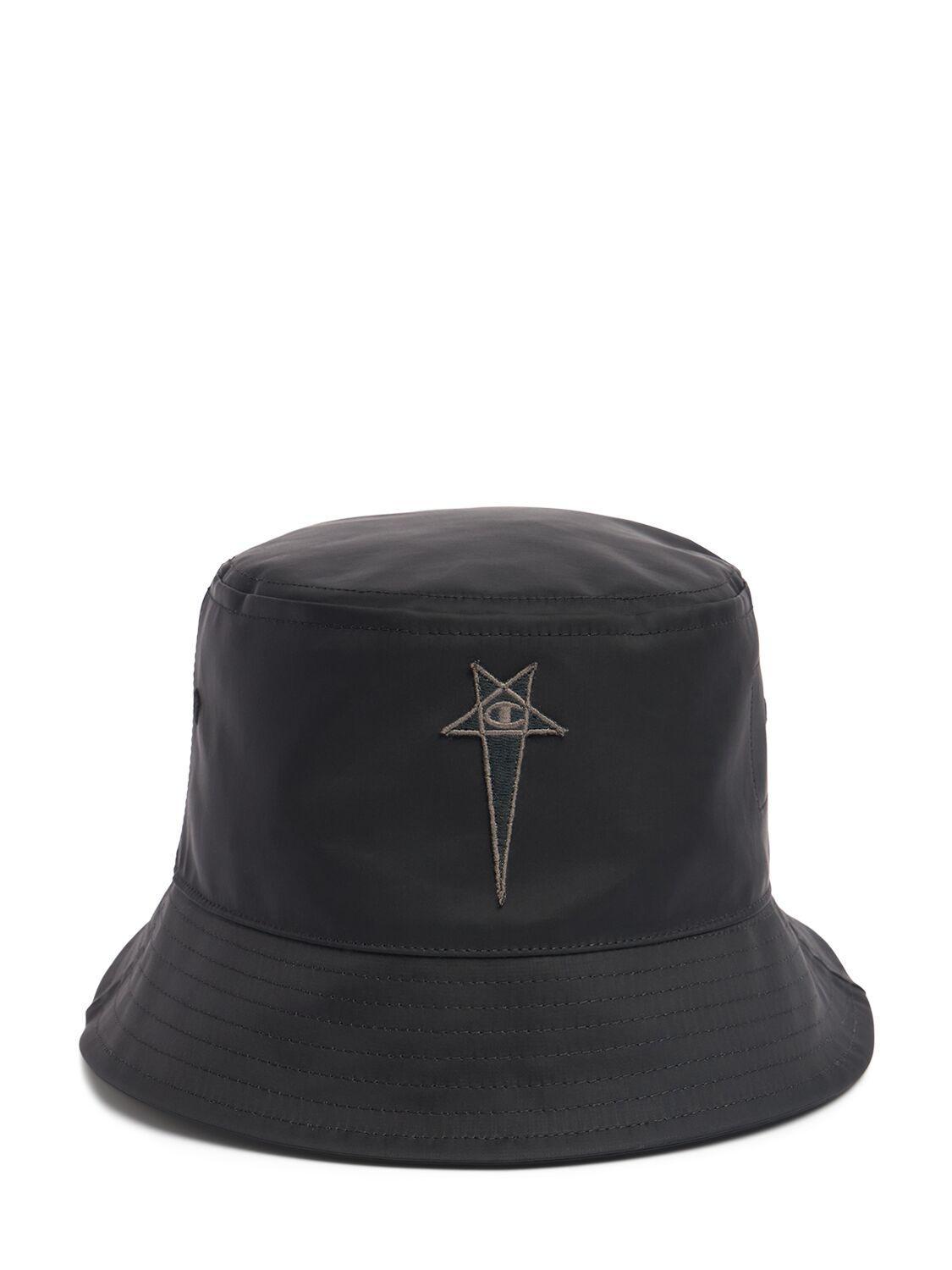 Logo Bucket Hat In Black Product Image