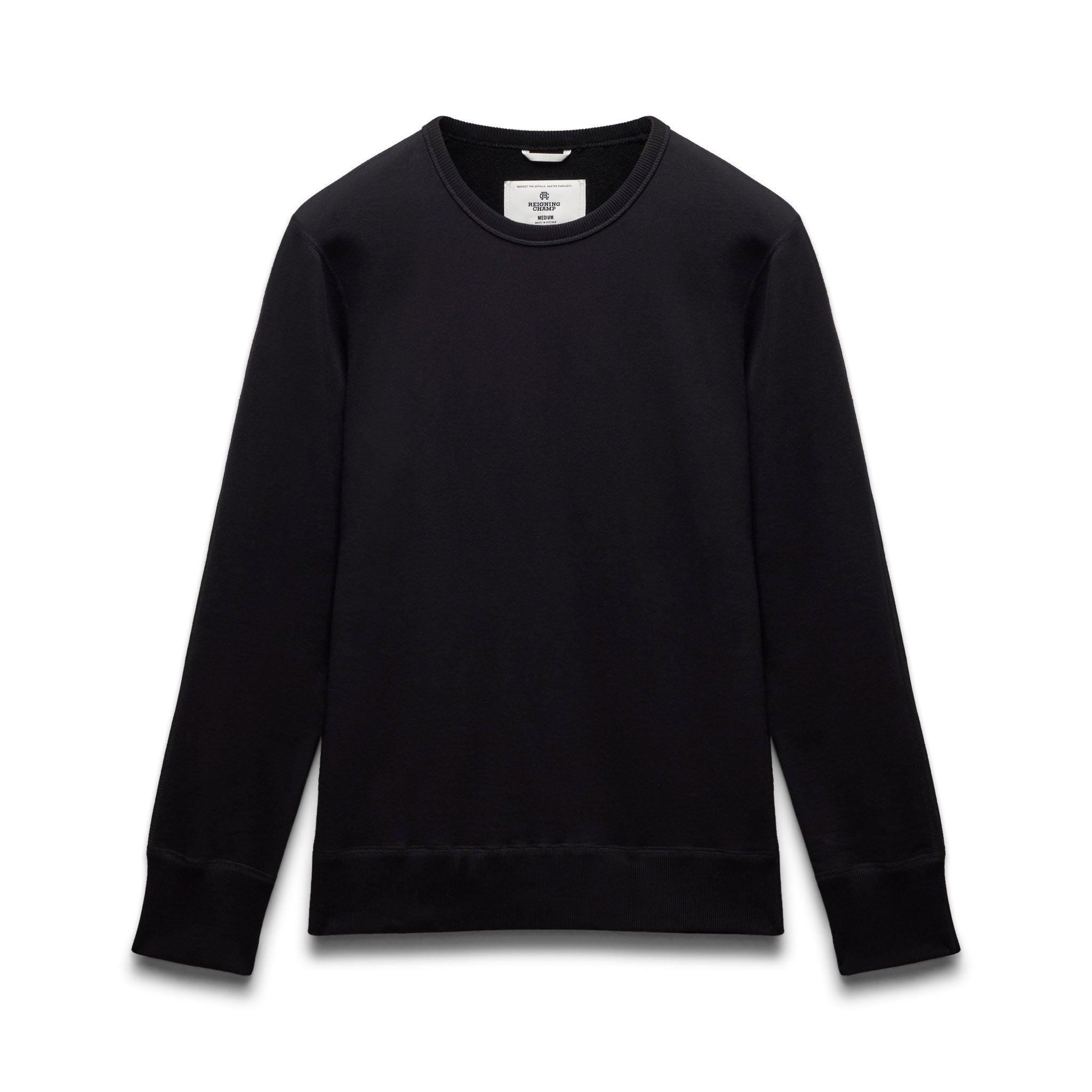 Midweight Terry Slim Crewneck Male Product Image