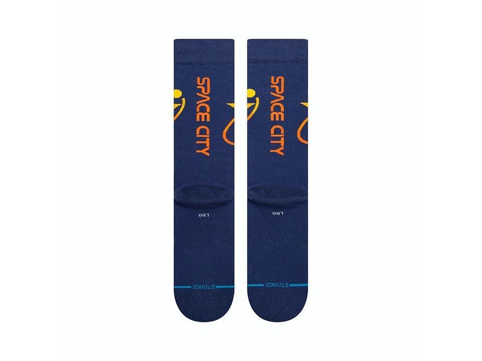 Stance Astros Connect Crew Cut Socks Shoes Product Image