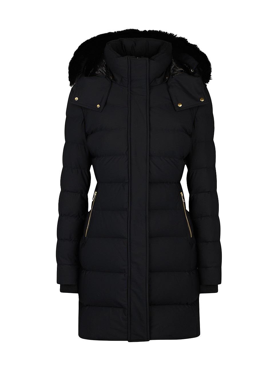 Womens Watershed 3 Parka Shearling Gold Product Image