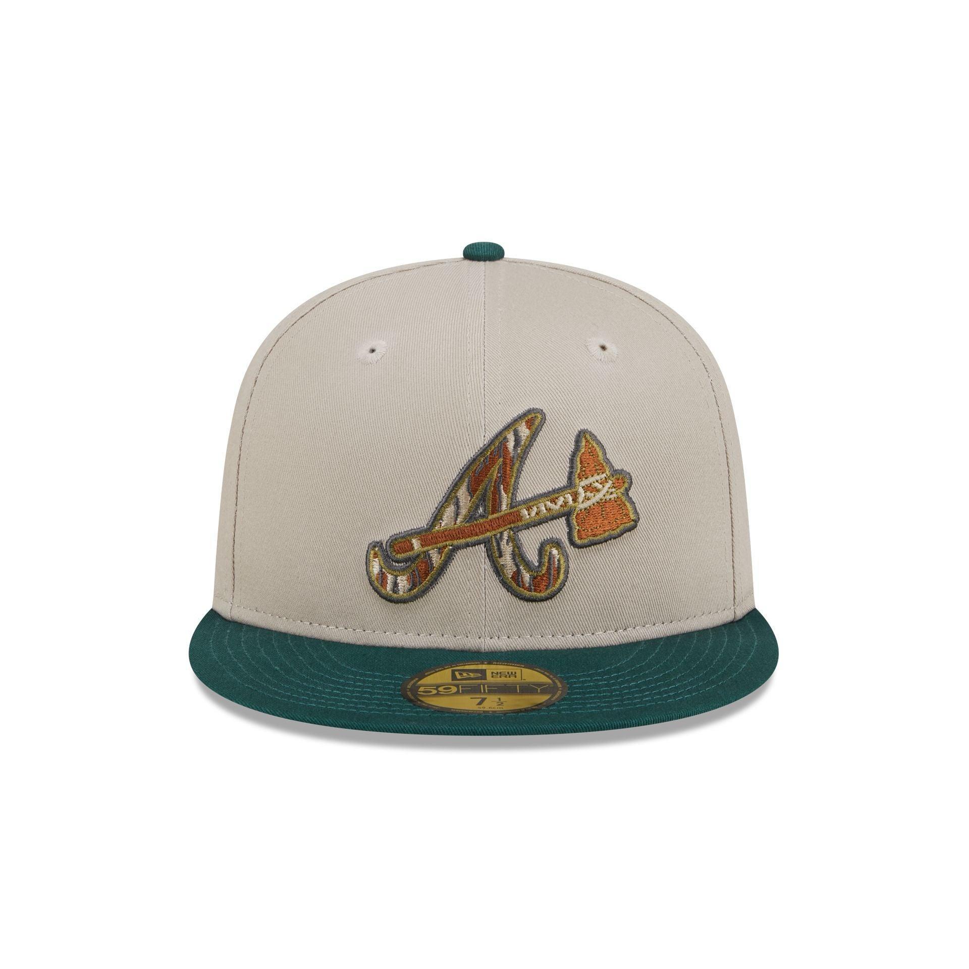 Atlanta Braves Earth Day 59FIFTY Fitted Hat Male Product Image