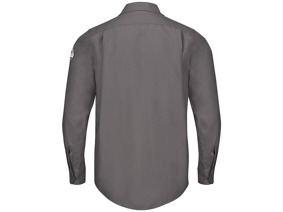 Bulwark FR iQ Series(r) Endurance Collection FR Work Shirt (Grey) Men's Clothing Product Image