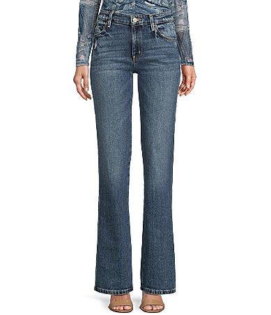 Guess Mid Rise Straight Jeans Product Image