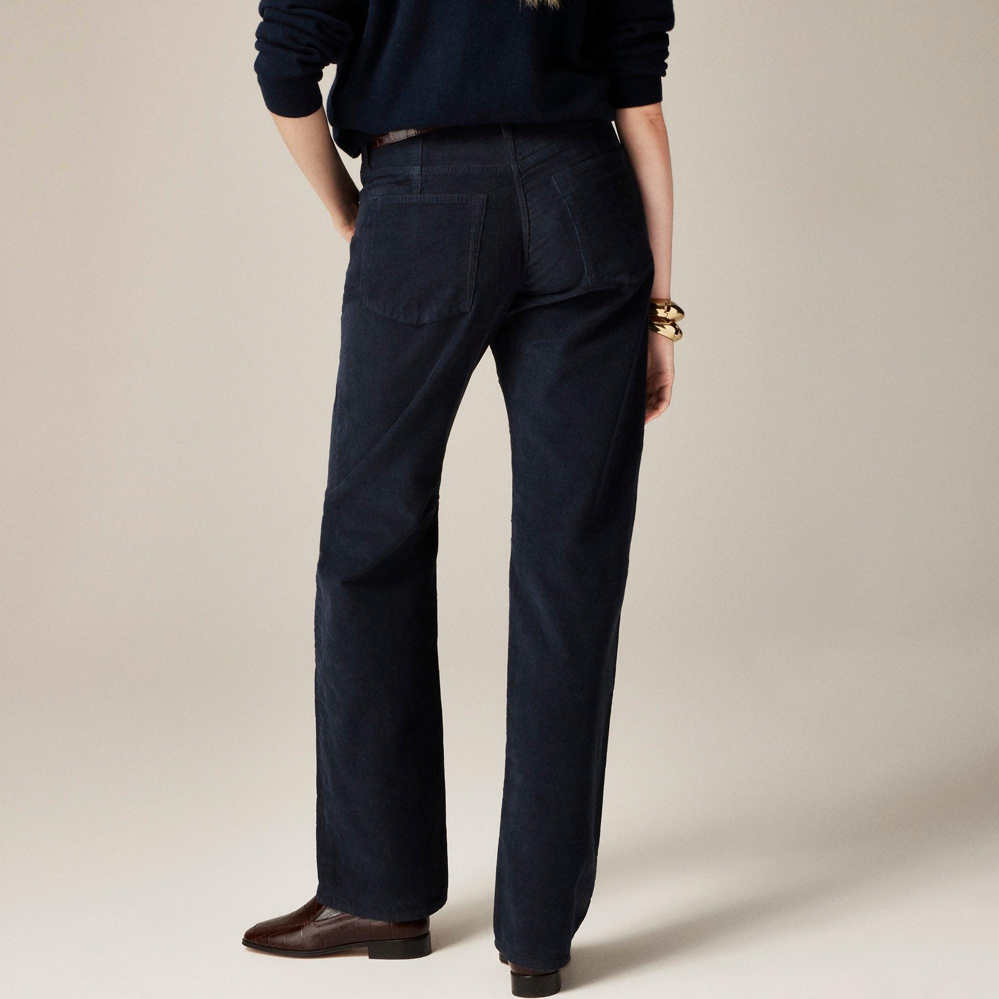 Loose straight corduroy pant Product Image