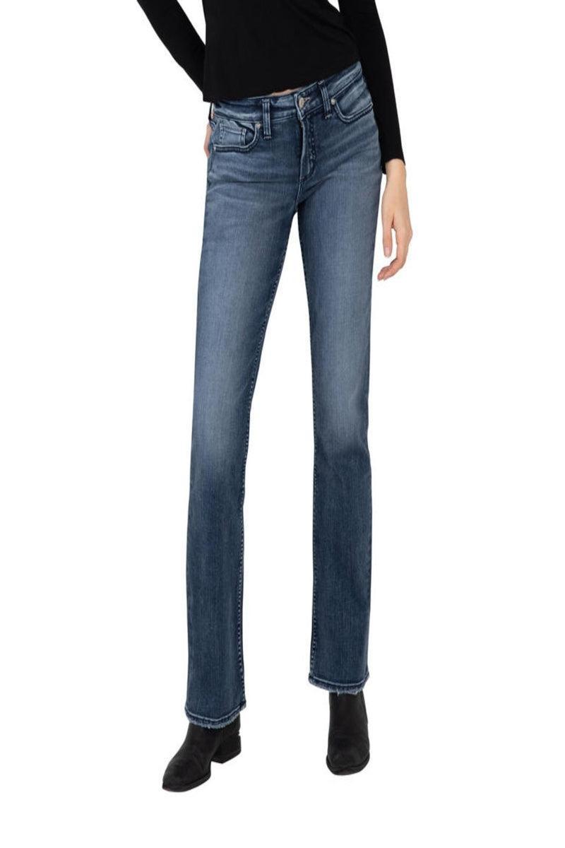 Elyse Mid Rise Slim Boot Jeans product image