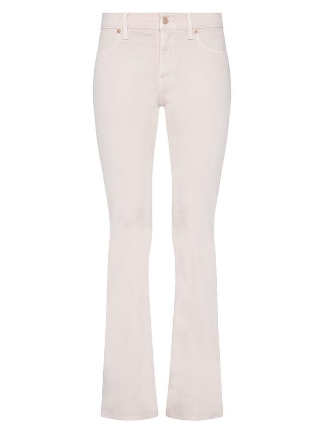 Womens Coated Mid-Rose Bootcut Tailorless Jeans Product Image