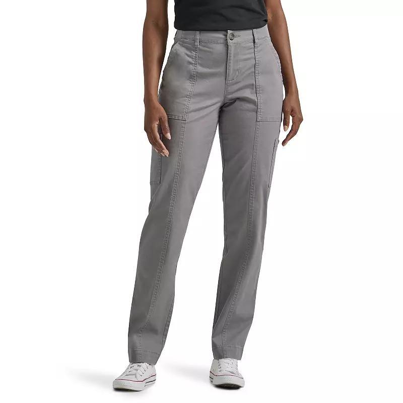 Womens Lee Ultra Lux Comfort with Flex-To-Go Straight-Leg Utility Pants Product Image