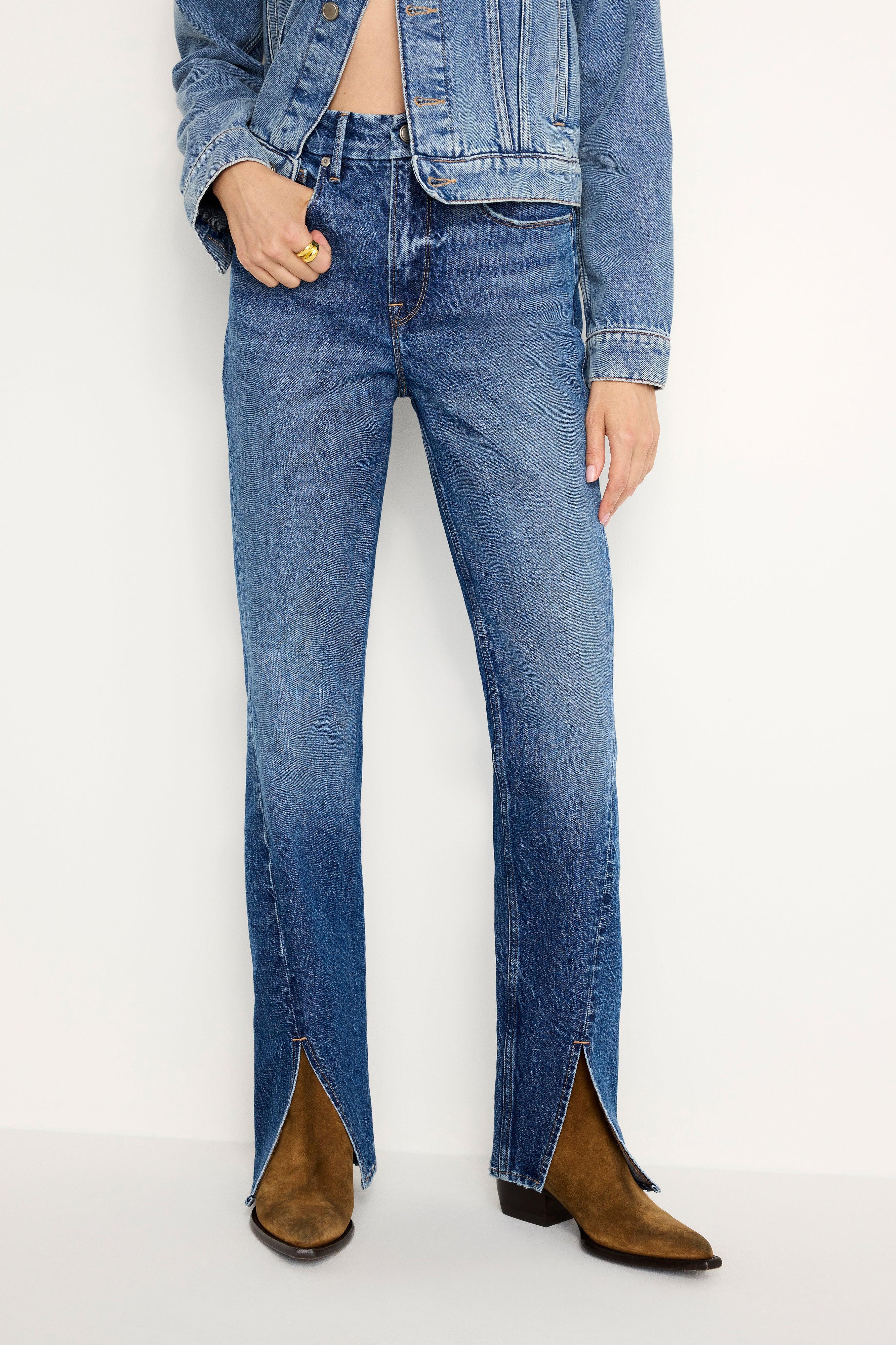 GOOD ICON STRAIGHT JEANS | INDIGO713 Product Image