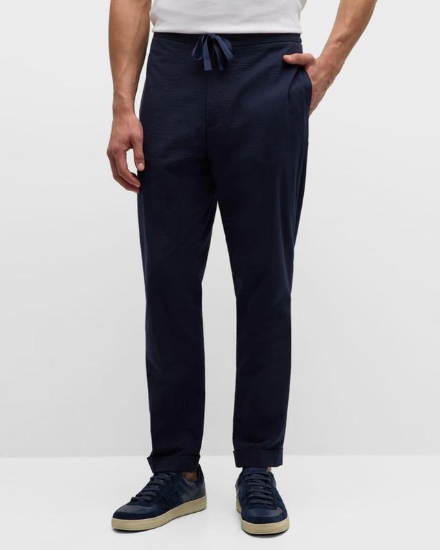 Mens Joseph Cotton Seersucker Pants Product Image