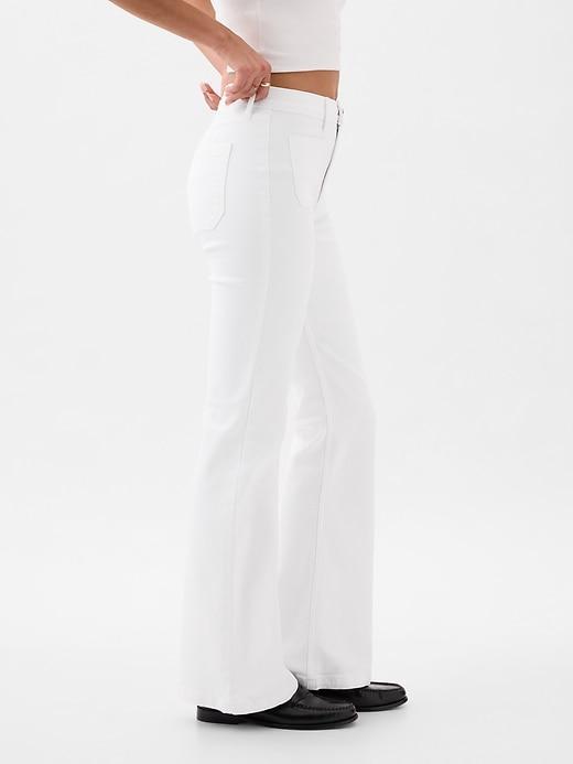 High Rise &apos;70s Flare Jeans Product Image