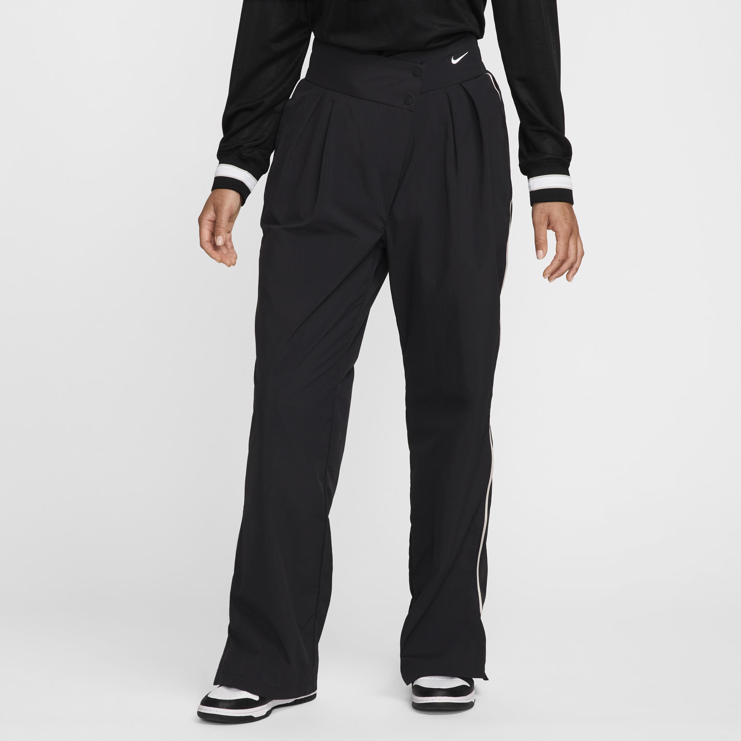 Women's Nike Sportswear Collection Mid-Rise Repel Asymmetrical-Waist Trousers product image