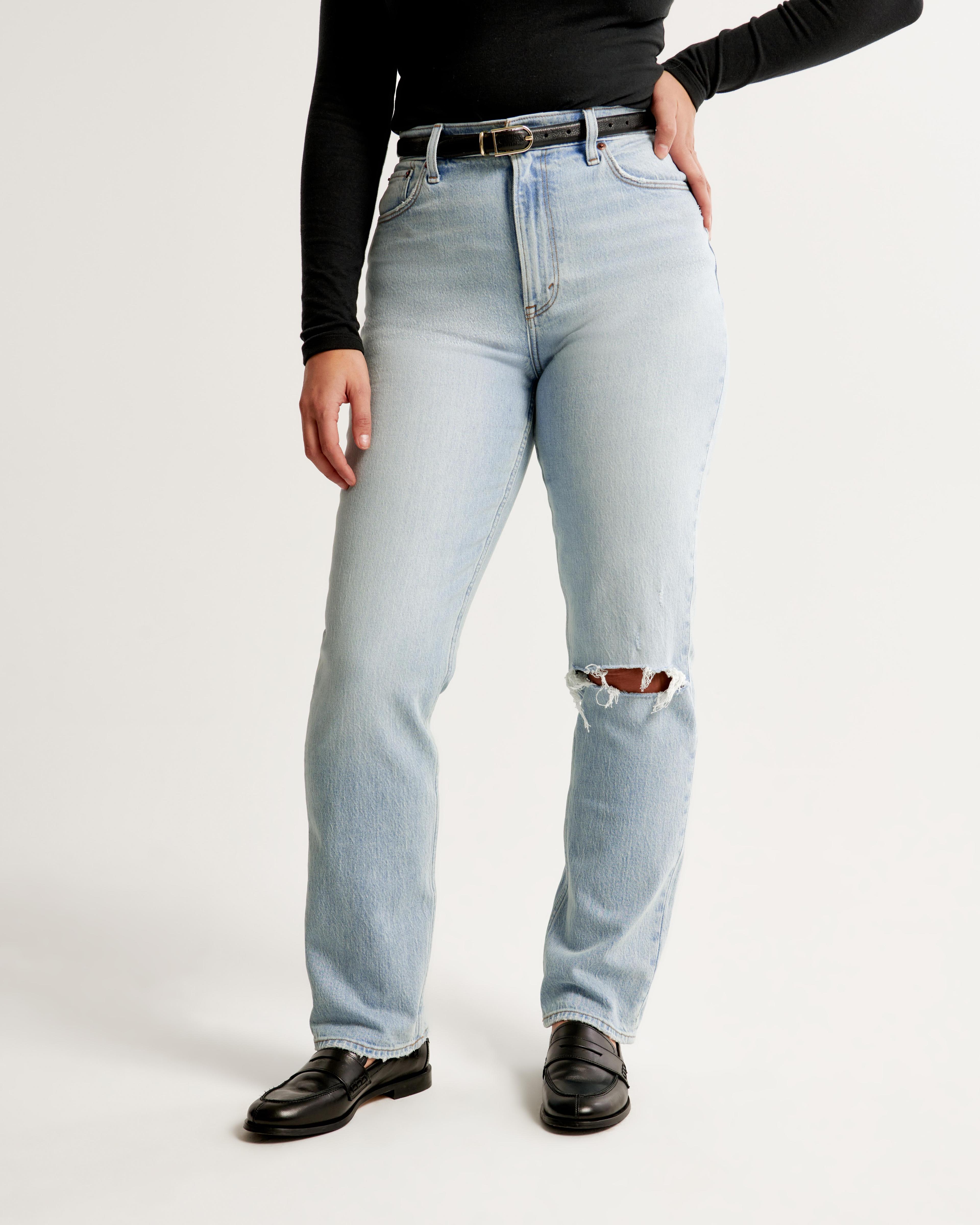 Curve Love Ultra High Rise 90s Straight Jean Product Image