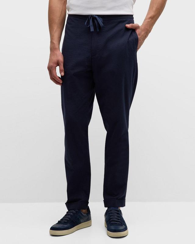 Mens Joseph Cotton Seersucker Pants Product Image