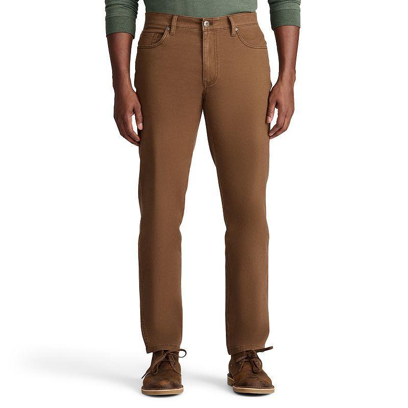 Mens IZOD Saltwater Straight-Fit 5-Pocket Stretch Chino Pants Product Image