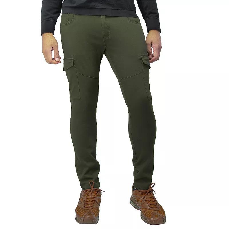 X-Ray Mens Slim Fit Commuter Chino Pant with Cargo Pockets Product Image