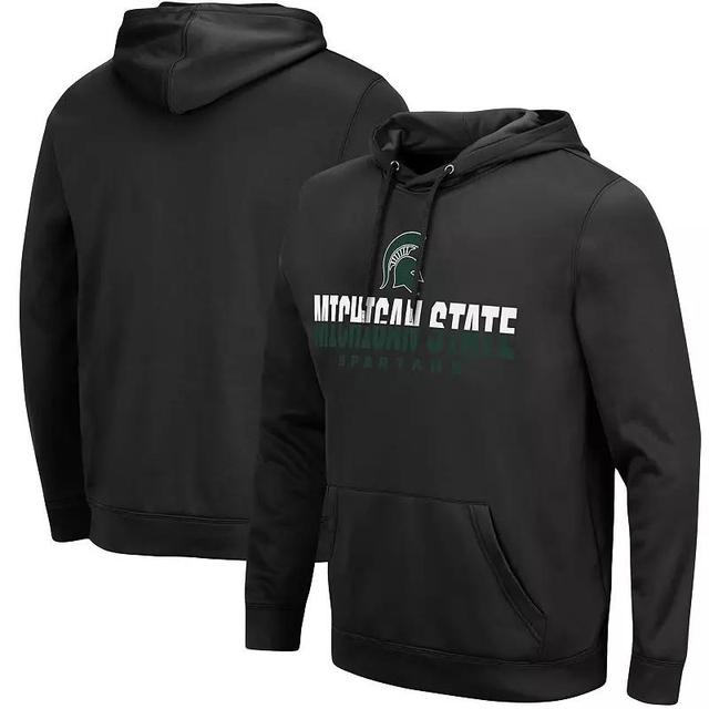 Mens Colosseum Michigan State Spartans Lantern Pullover Hoodie Product Image