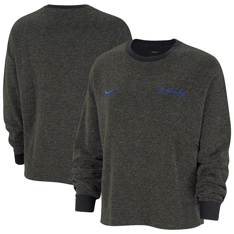 Womens Nike Kentucky Wildcats Yoga Script Pullover Sweatshirt Product Image