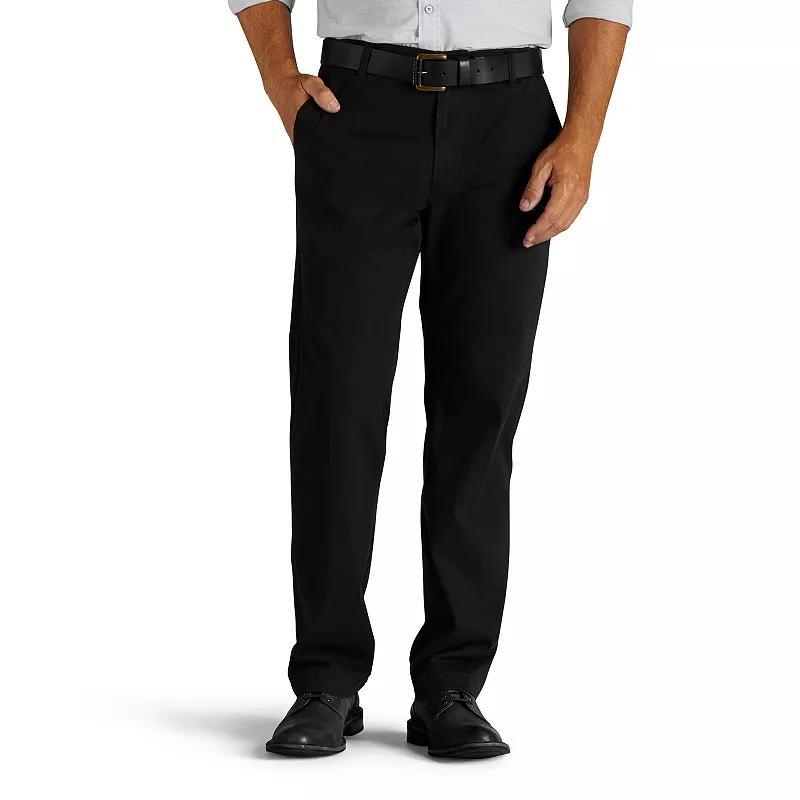 Mens Lee Performance Series Extreme Comfort Khaki Relaxed-Fit Flat-Front Pants Product Image