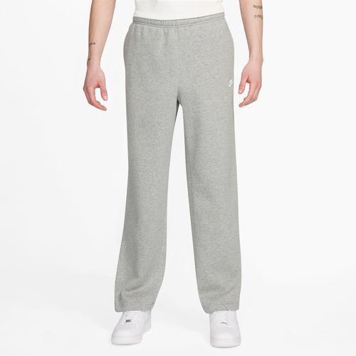 Nike Mens Nike Club BB Fleece Bungee Pants - Mens Grey/Grey Product Image