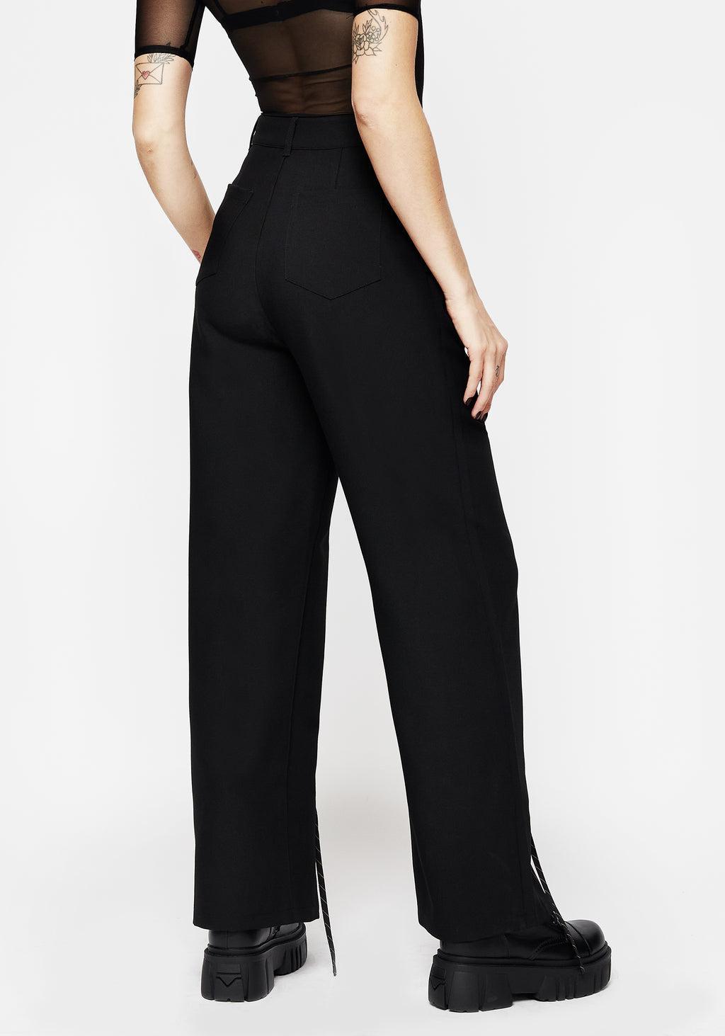 Split Lace Trousers Product Image