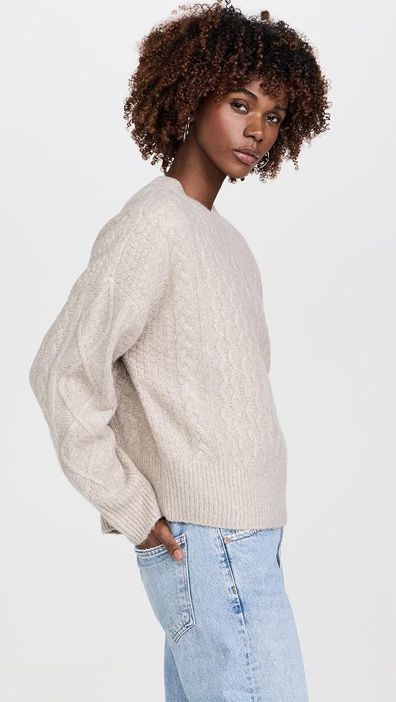 Favorite Daughter The Oversized Cable Sweater | Shopbop Product Image