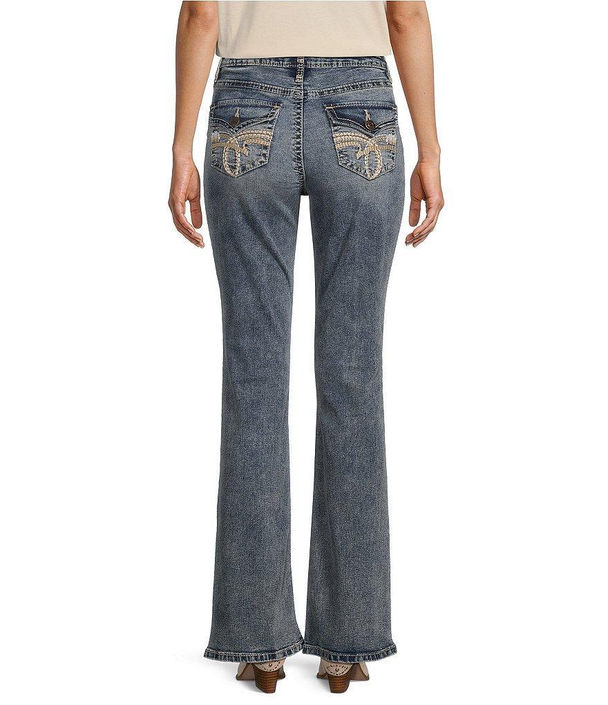 YMI Jeanswear Mid Rise Bootcut Jeans Product Image