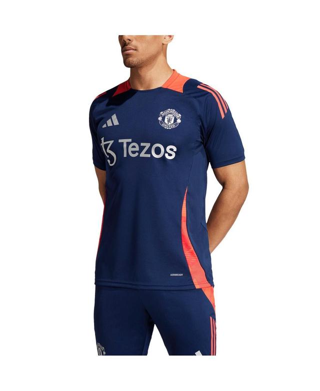 Adidas Mens Navy Manchester United 2024/25 Aeroready Training Jersey - Navy Product Image