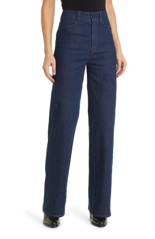 Womens Sasha High-Rise Straight-Leg Jeans Product Image