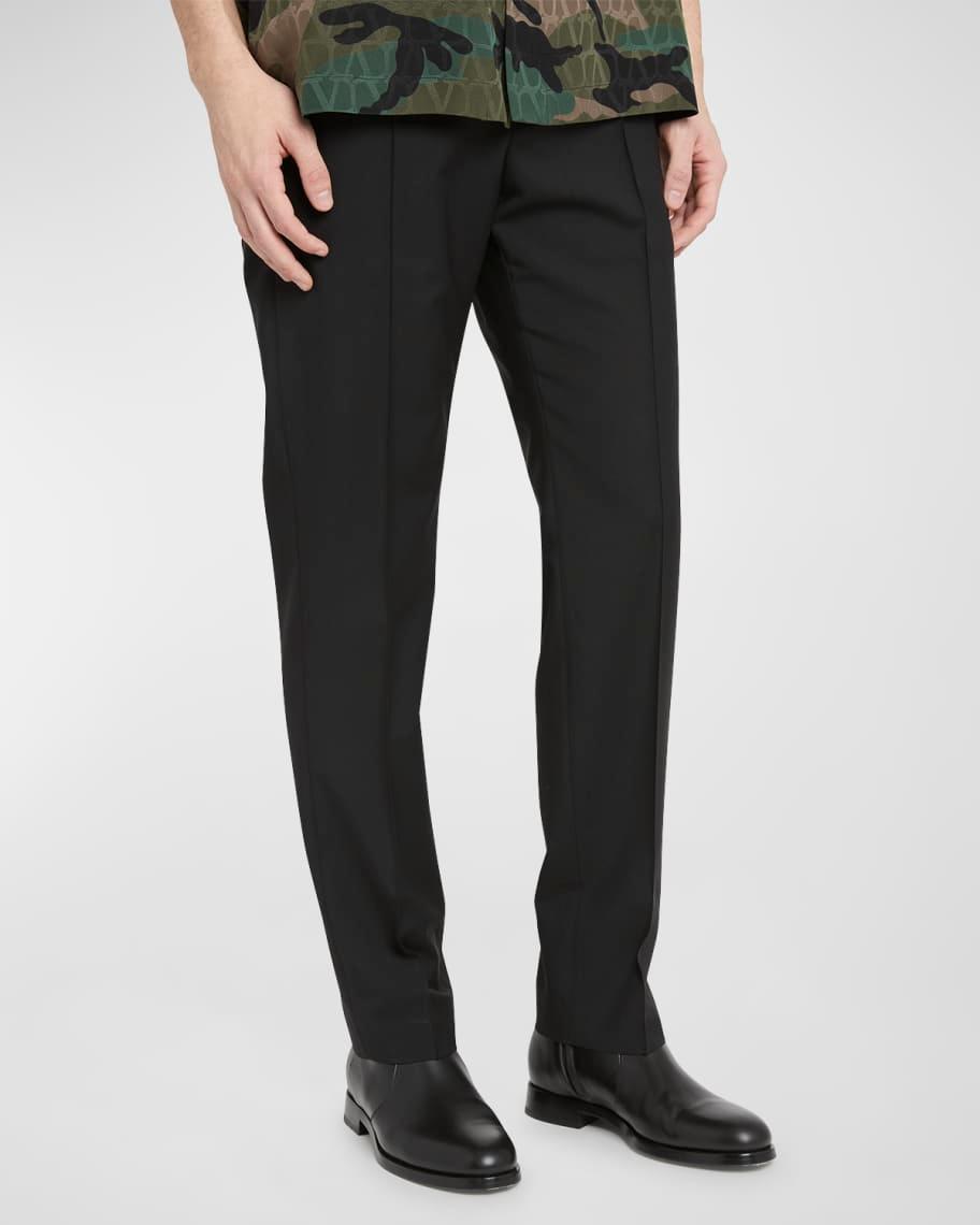 Mens Pintuck Elastic-Waist Pants Product Image